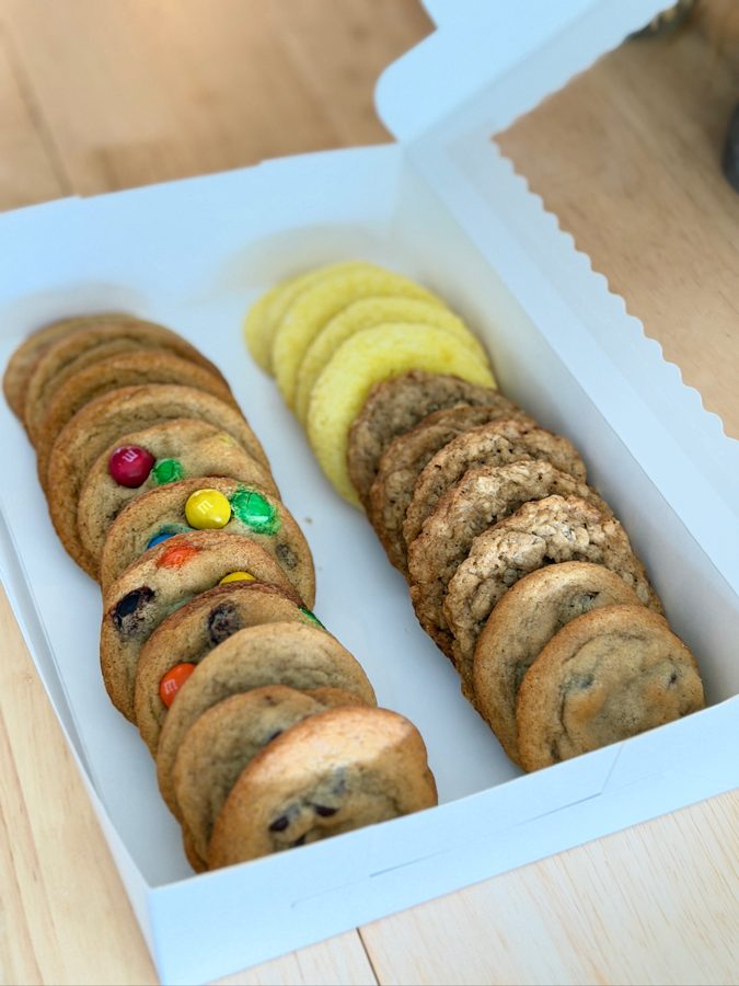 Assorted cookie box from Jessy's Home Bakes